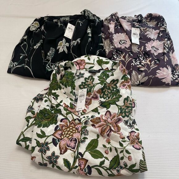 Lot Of 3 NWT Ann Taylor Factory Top Blouse Career Party Office Casual Size Small - Picture 1 of 6